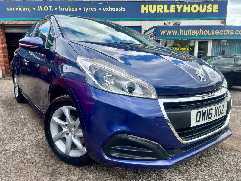2016 Peugeot 208 Hatchback 1.2 PureTech Active Hatchback 5dr Petrol Manual Euro 6 82 ps