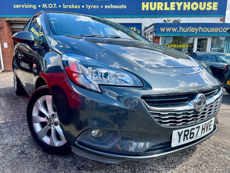 Grey 2017 Vauxhall Corsa 1.4i ecoTEC Energy Hatchback 5dr Petrol Manual Euro 6 a/c 75 ps in Bristol