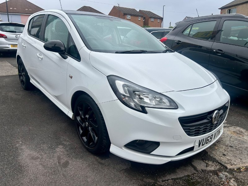 White 2019 Vauxhall Corsa 1.4i SRi VX Line Nav Black Hatchback 5dr Petrol Manual Euro 6 s/s 90 ps in Bristol